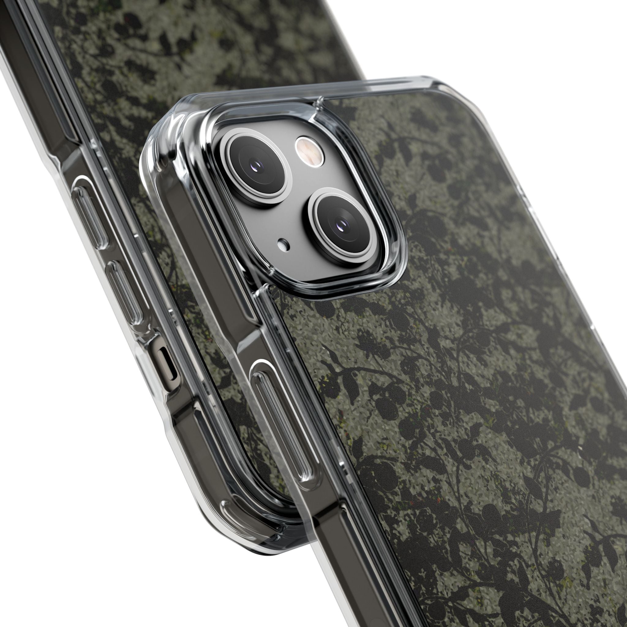 iPhone 14 Magnetic Clear Impact Case - Hidden Weave Series V3 No.25
