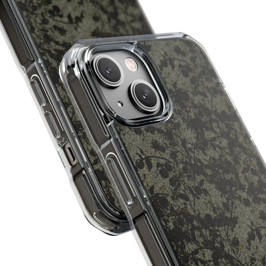 iPhone 14 Magnetic Clear Impact Case - Hidden Weave Series V3 No.25