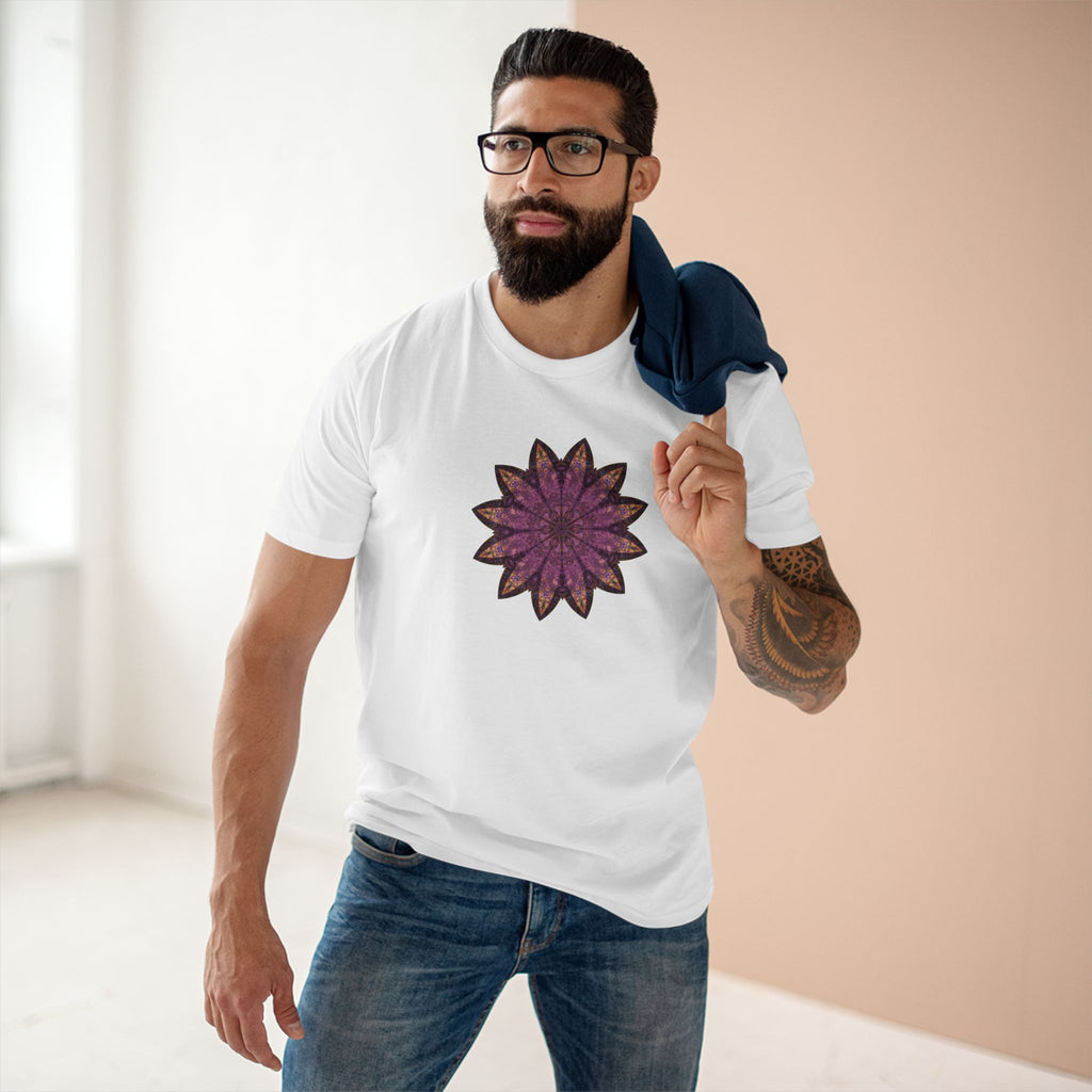 Men's Staple Tee - Love Light Mandalas No.16
