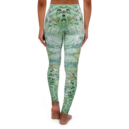 Spandex Leggings - Love Light Fractals No.7b