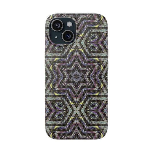 iPhone 15 Flexi Case - P5 Kaleidoscopic No.1