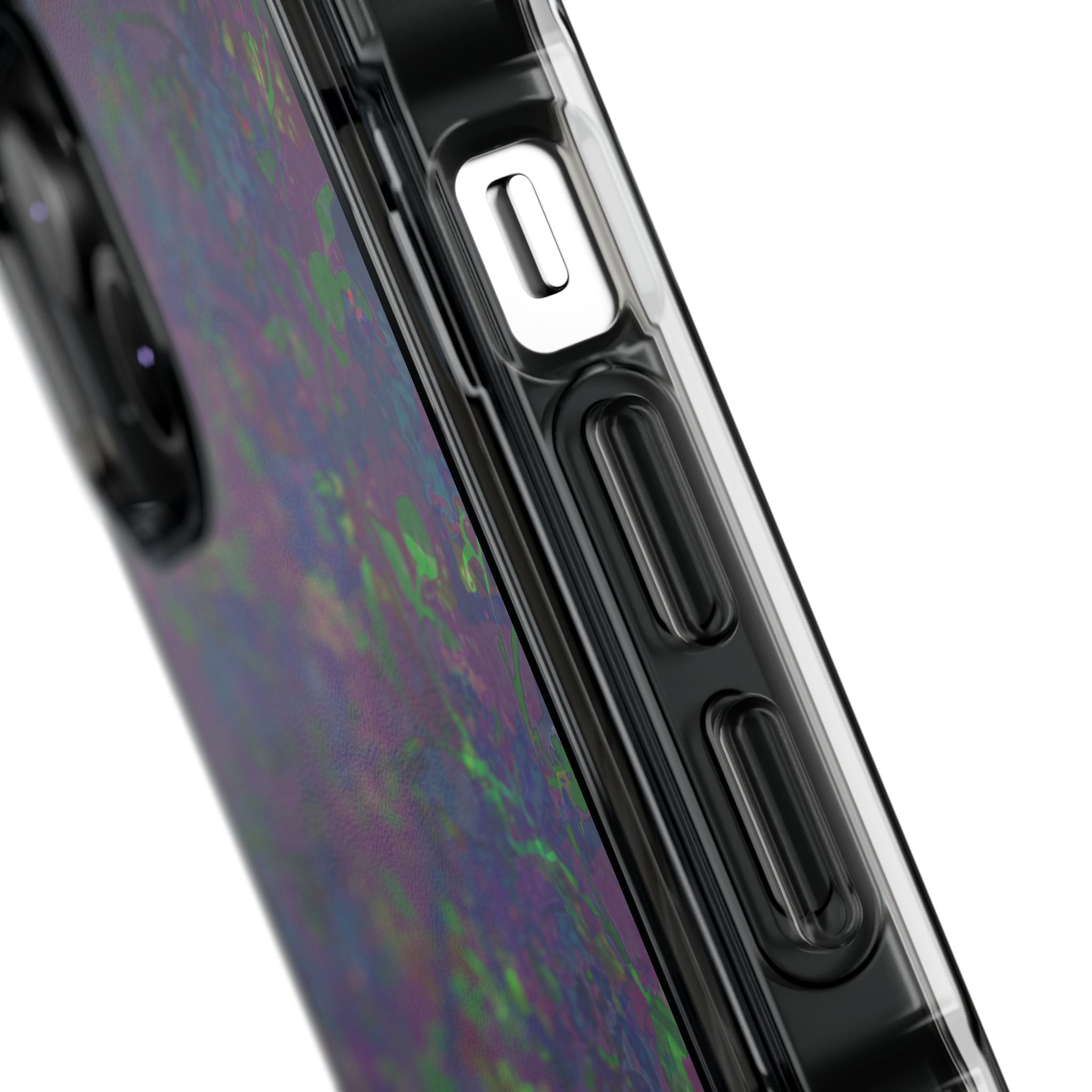 iPhone 14 Magnetic Clear Impact Case - Hidden Weave Series V3 No.23