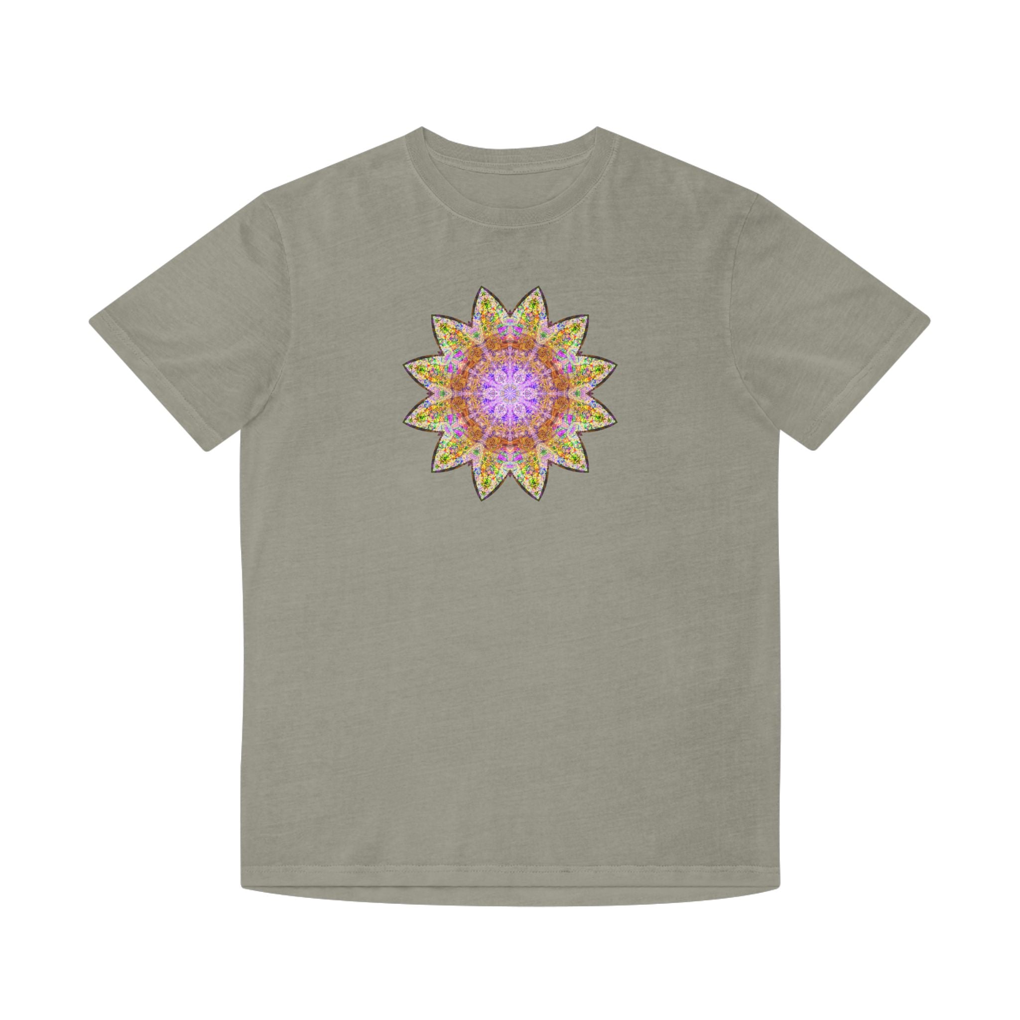 Unisex Faded Shirt - Love Light Mandalas No.14