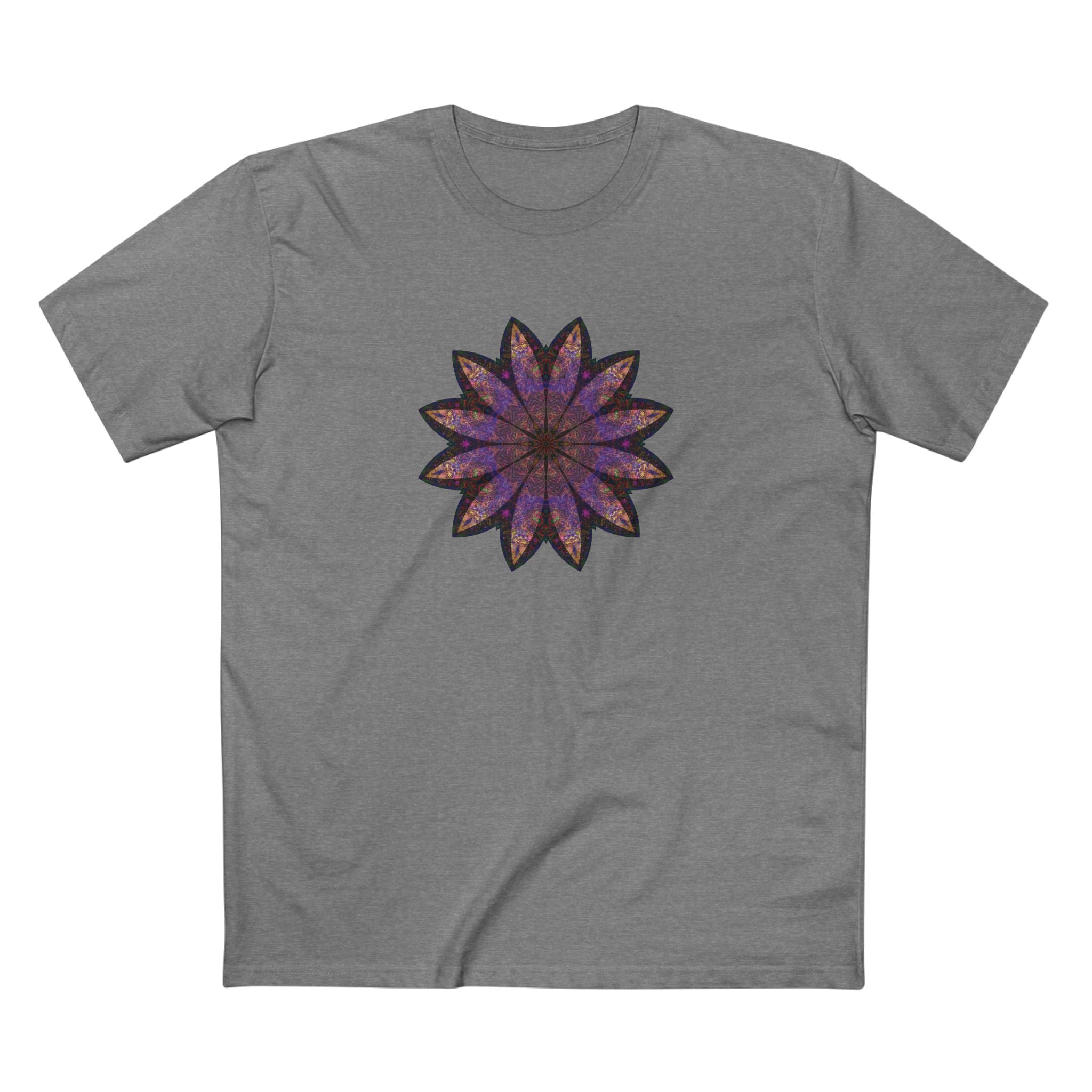 Men's Staple Tee - Love Light Mandalas No.23