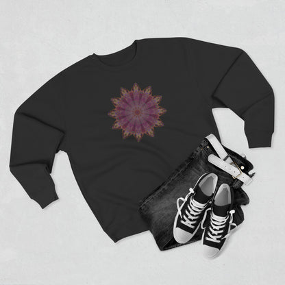 Unisex Crewneck Sweatshirt - Love Light Mandalas No.6