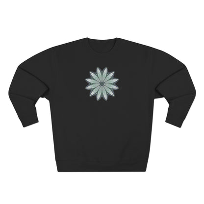 Unisex Crewneck Sweatshirt - Love Light Mandalas No.22