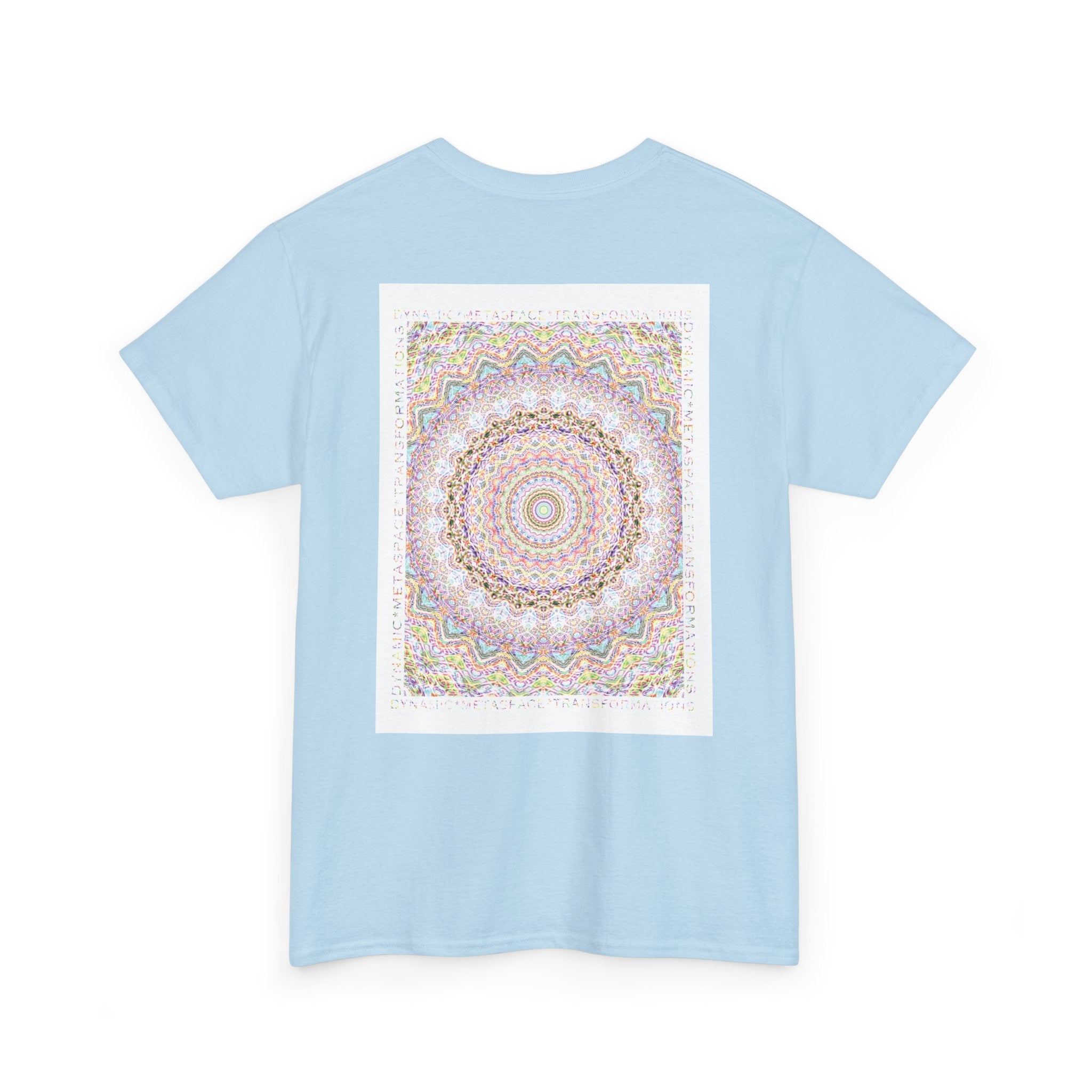 Unisex Heavy Cotton Tee (Back) - DMT Seer No.8