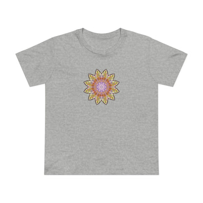 Women’s Maple Tee - Love Light Mandalas No.14