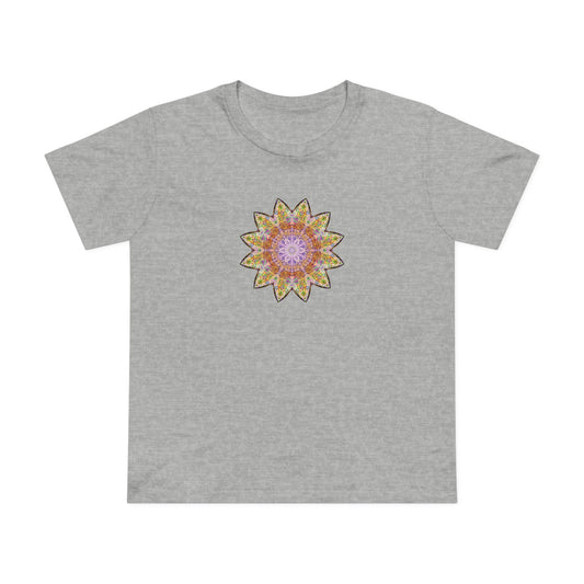 Women’s Maple Tee - Love Light Mandalas No.14