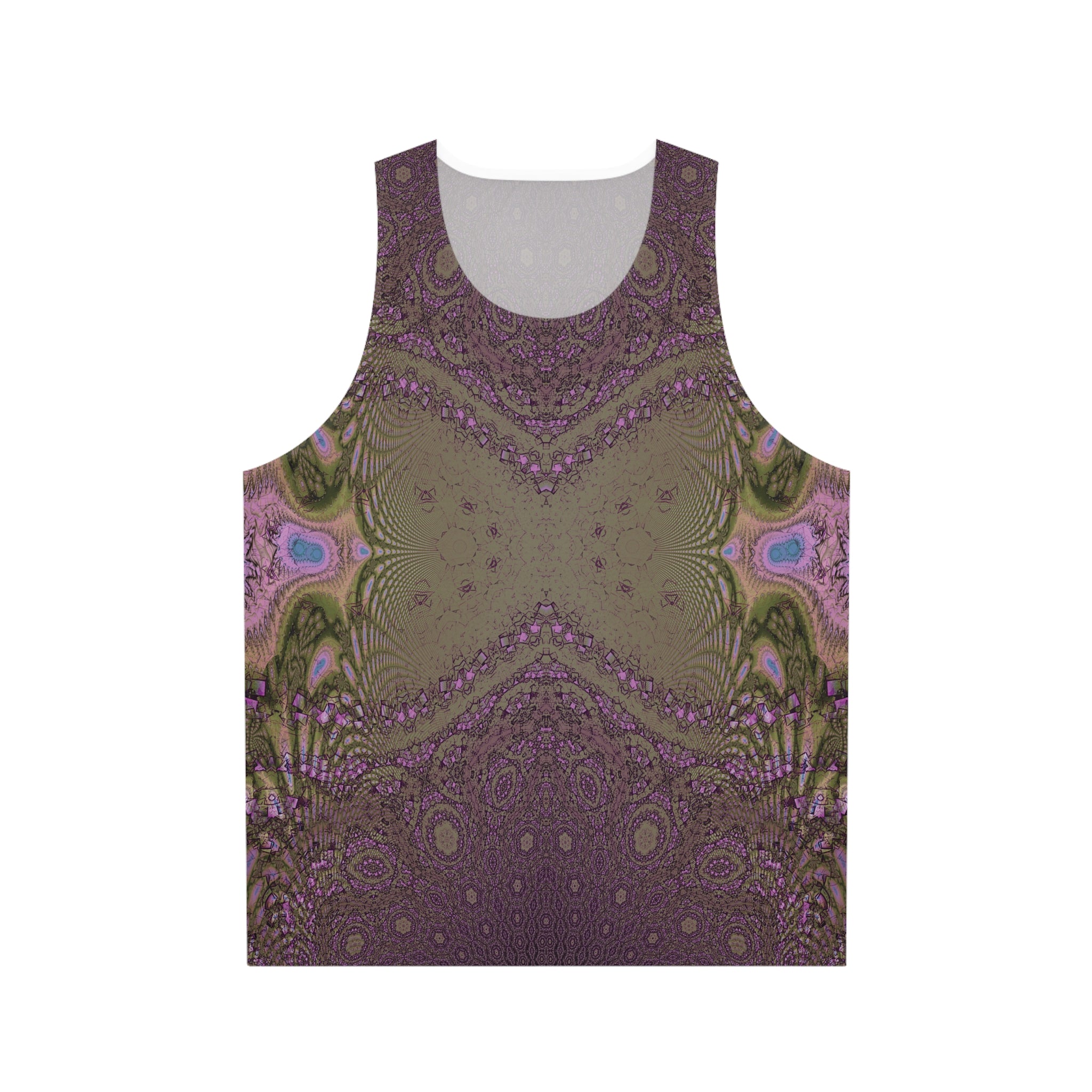 Unisex Tank Top - Love Light Fractals No.11