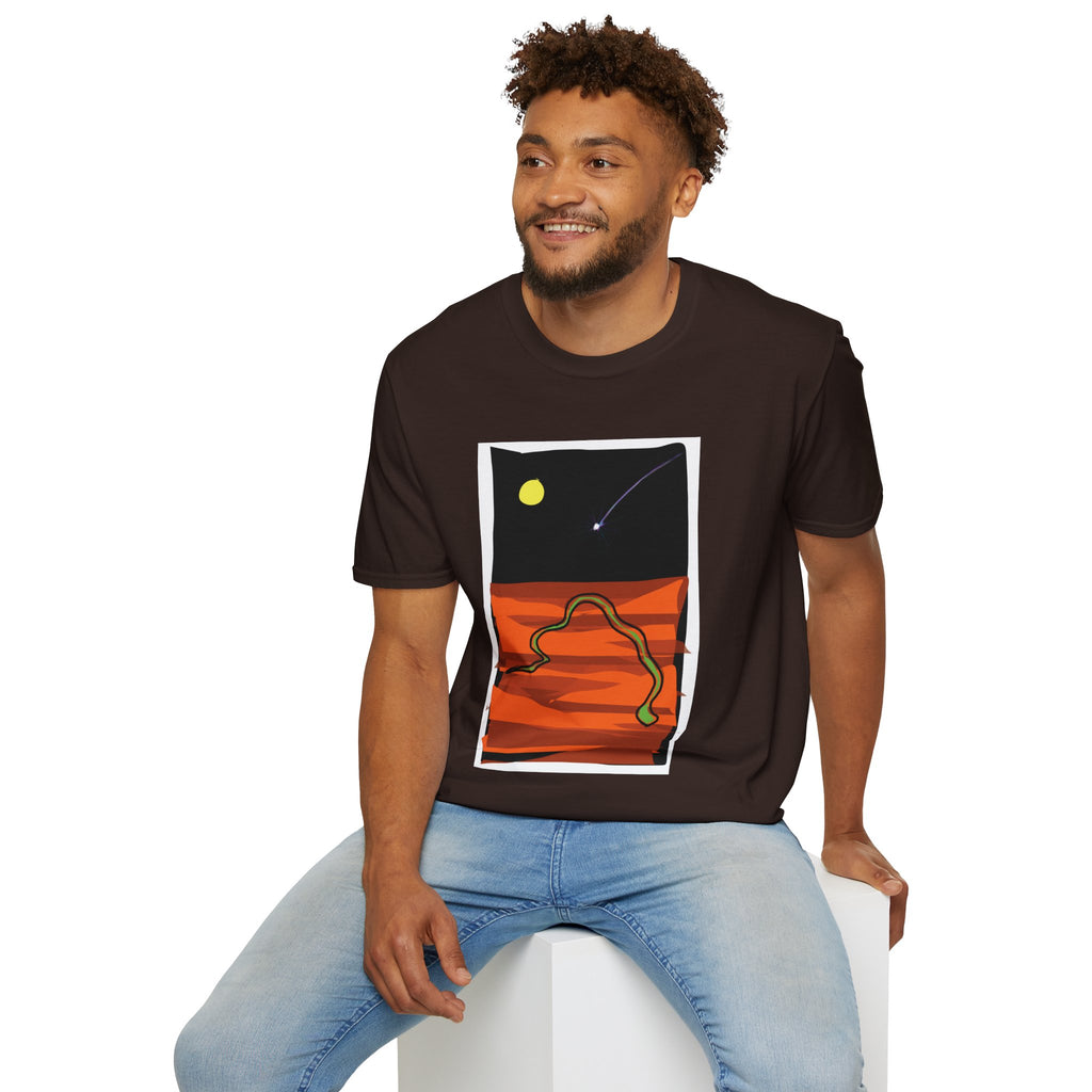 Unisex Softstyle T-Shirt - The Traveller Series (Shooting Star)