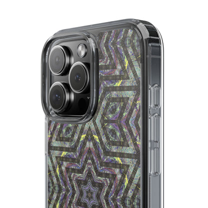 iPhone 16 Clear Case – P5 Kaleidoscopic No.1