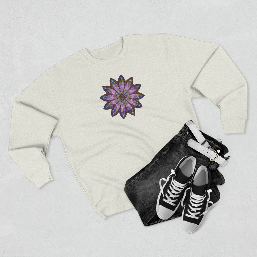 Unisex Crewneck Sweatshirt - Love Light Mandalas No.19