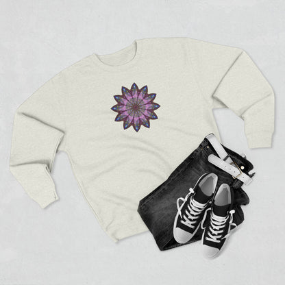 Unisex Crewneck Sweatshirt - Love Light Mandalas No.19