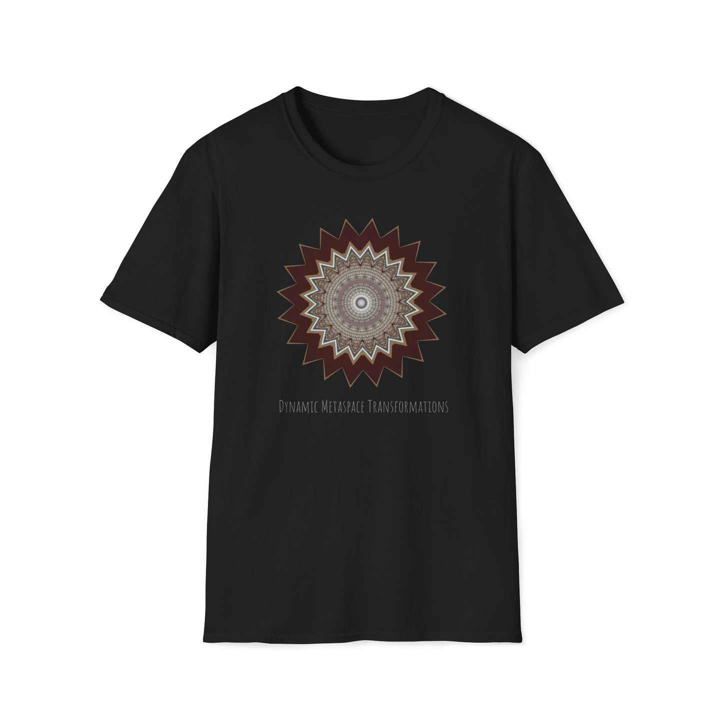 Unisex Softstyle T-Shirt - Mycelium Mandalas No.1