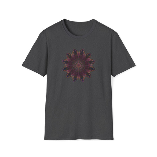 Unisex Softstyle T-Shirt - Love Light Mandalas No.8