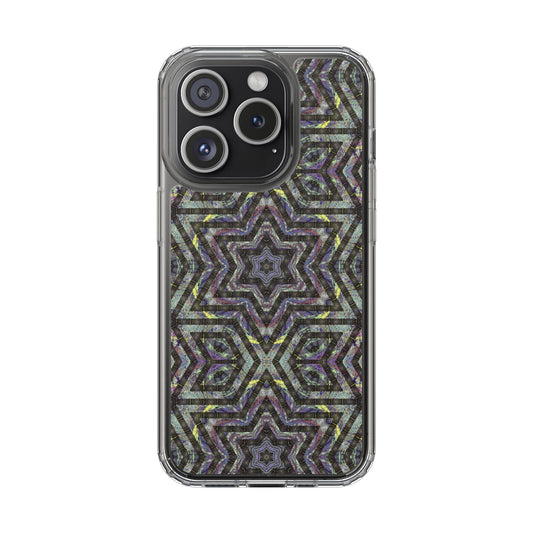 iPhone 15 Clear Case – P5 Kaleidoscopic No.1