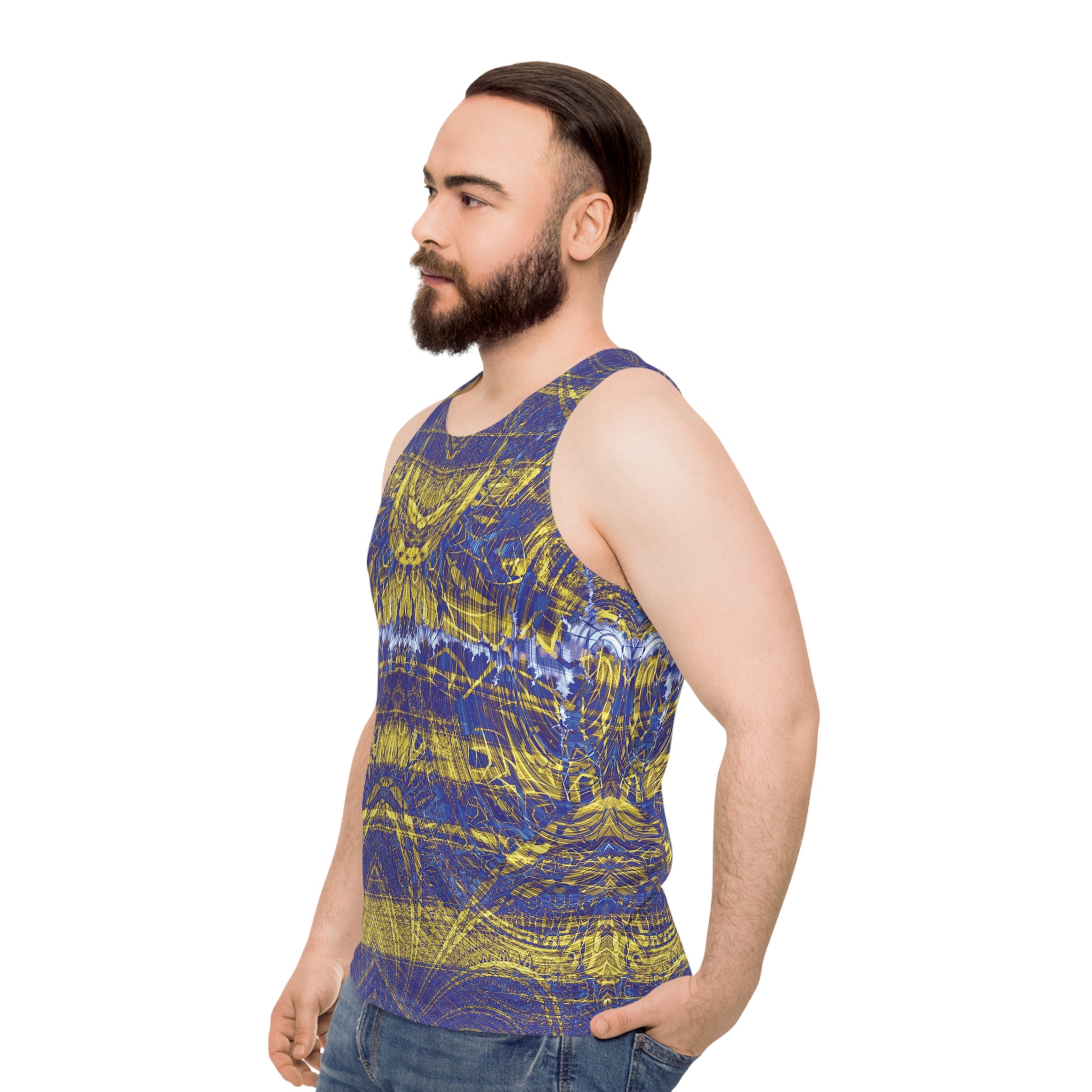 Unisex Tank Top - Love Light Fractals No.1
