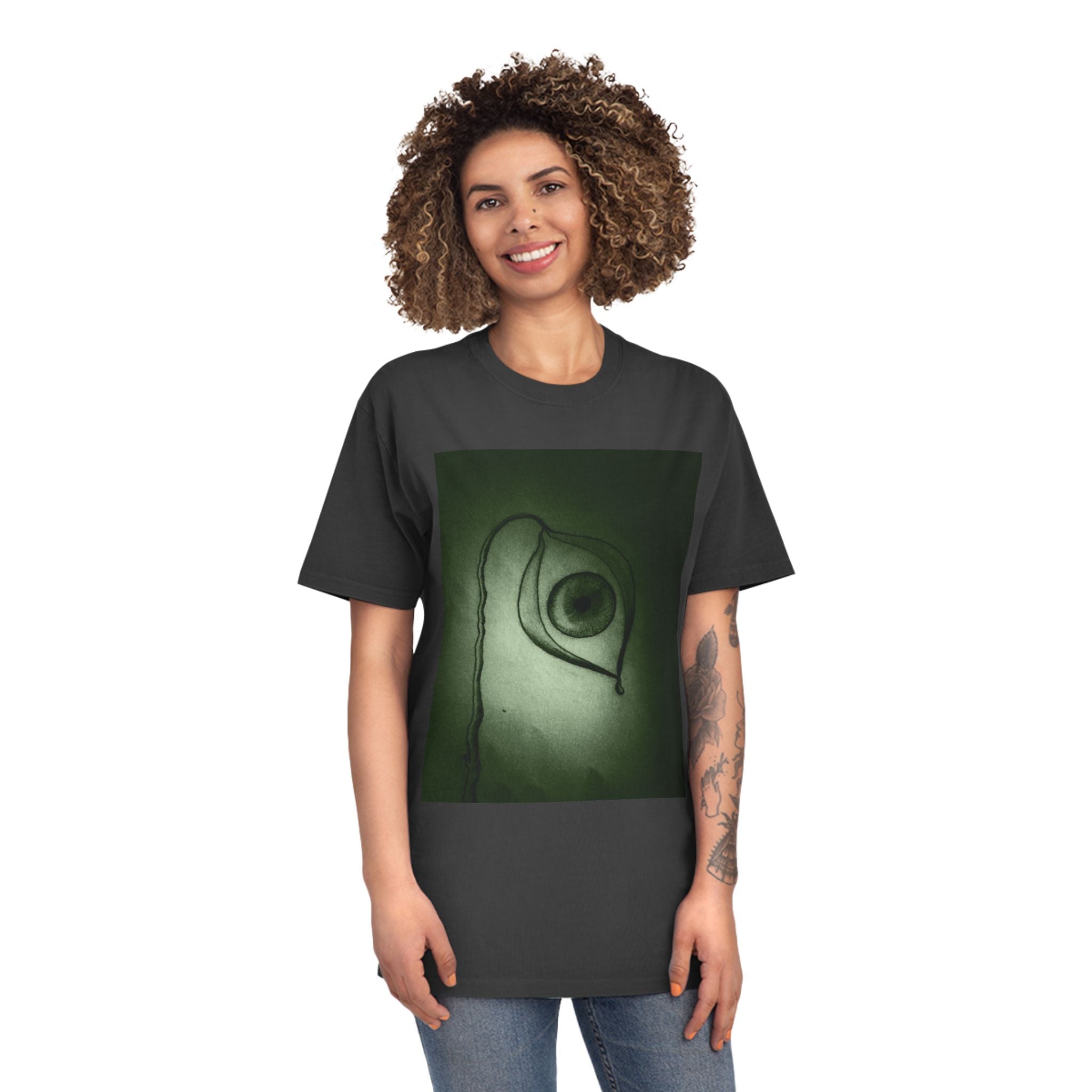 Unisex Faded Shirt - Eye Plants No.2