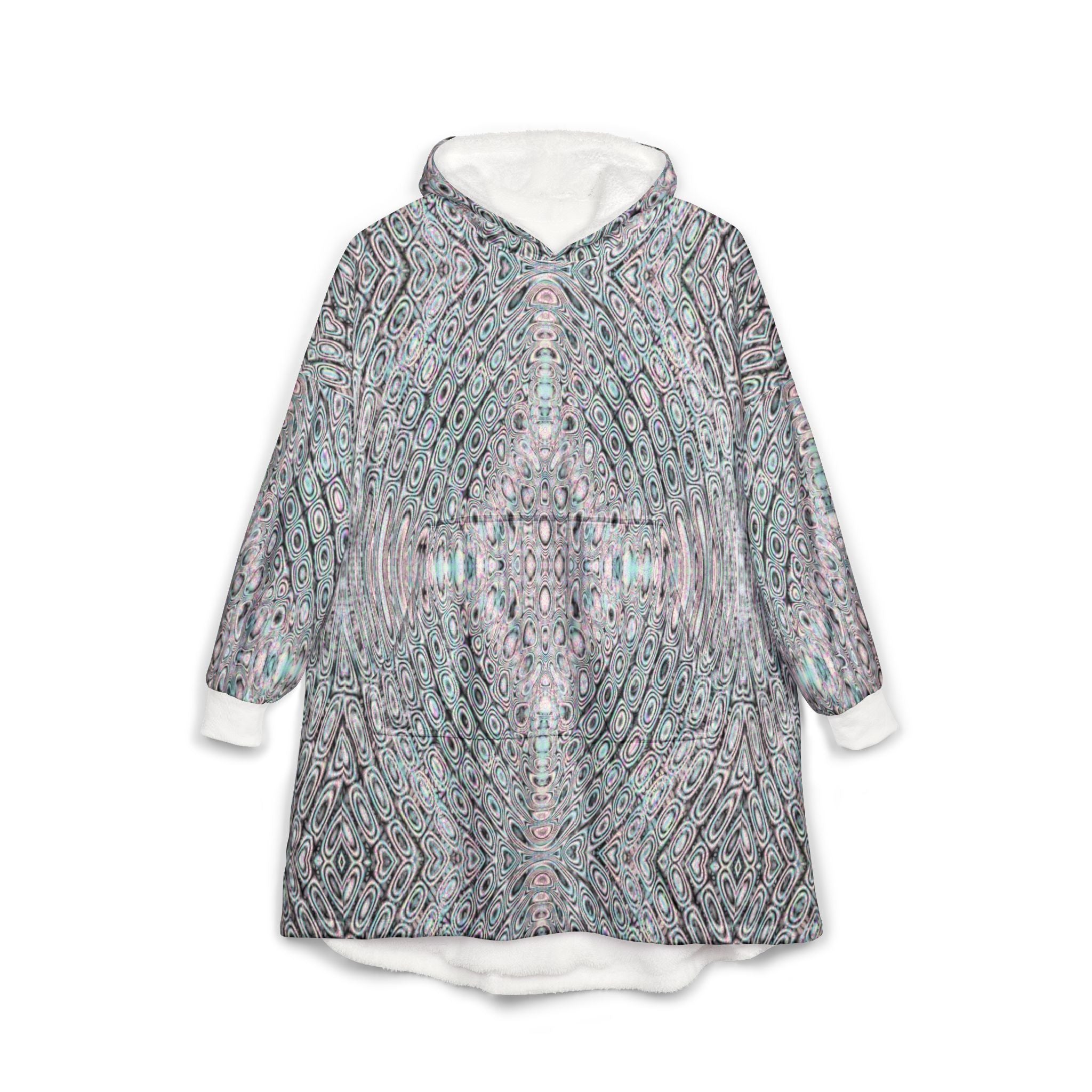 Unisex Hooded Blanket - DMT Seer No. 13