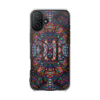 iPhone 16 Magnetic Clear Impact Case - DMT Scribe No.S1T1