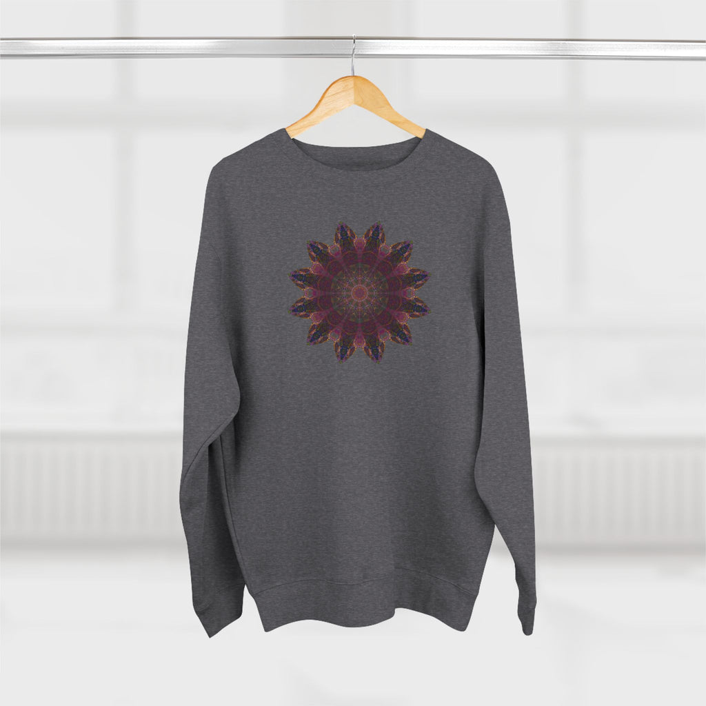 Unisex Crewneck Sweatshirt - Love Light Mandalas No.8