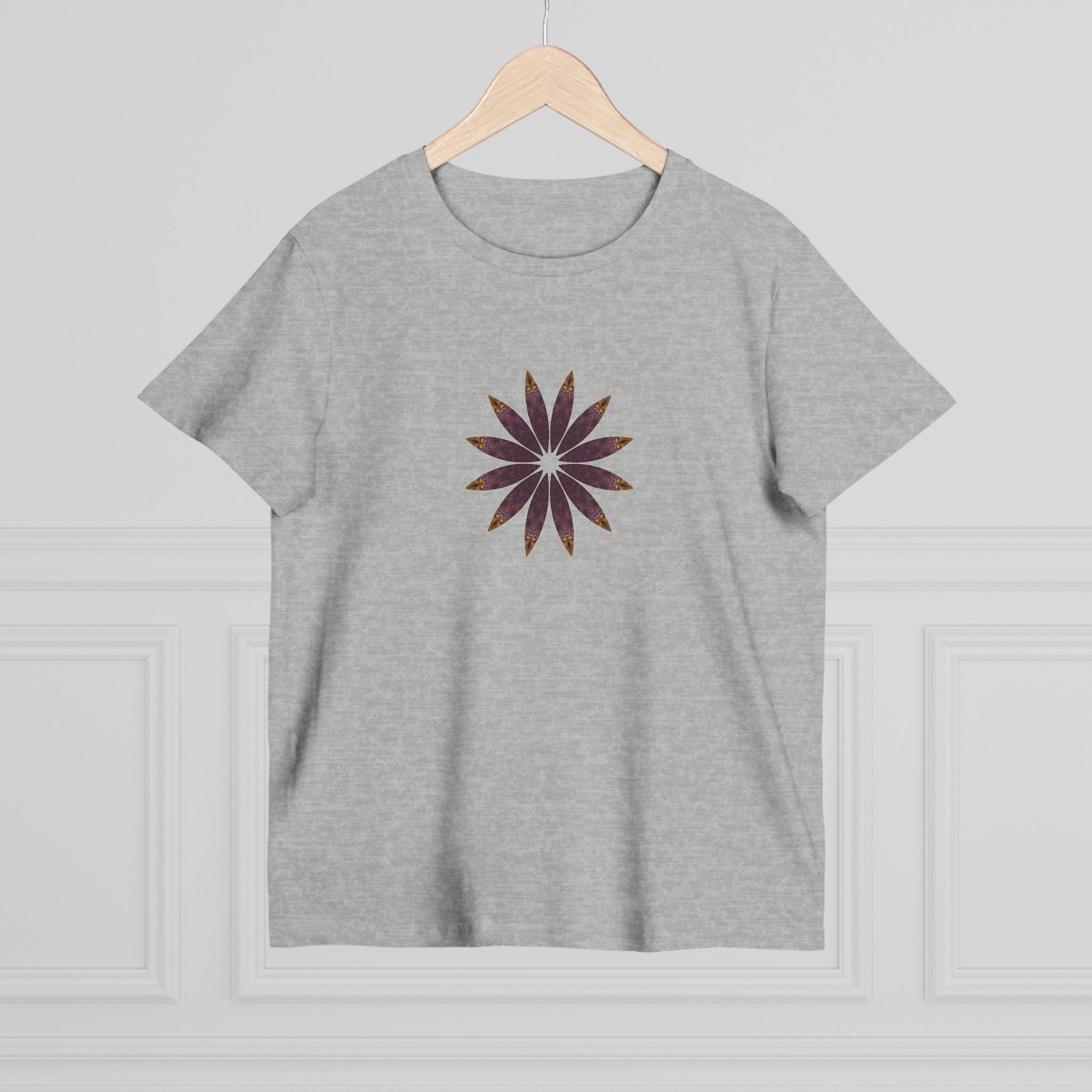 Women’s Maple Tee - Love Light Mandalas No.2
