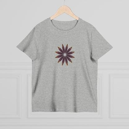 Women’s Maple Tee - Love Light Mandalas No.2