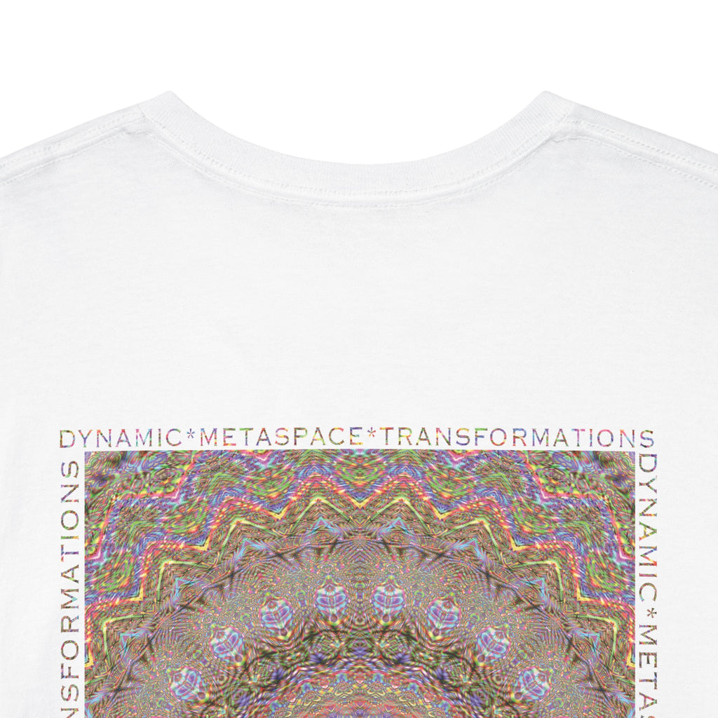 Unisex Heavy Cotton Tee (Back) - DMT Seer No.6