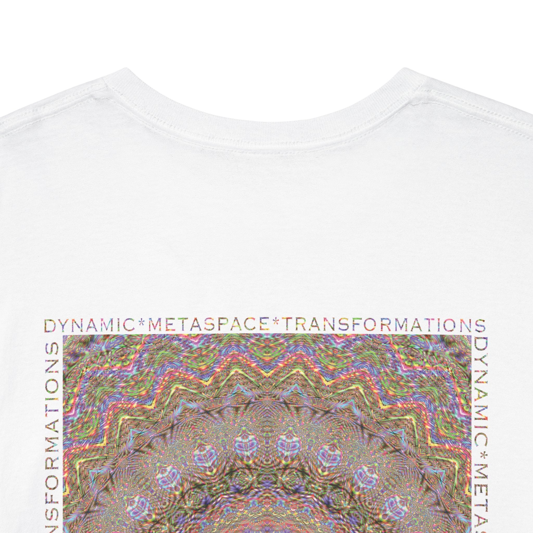 Unisex Heavy Cotton Tee (Back) - DMT Seer No.6