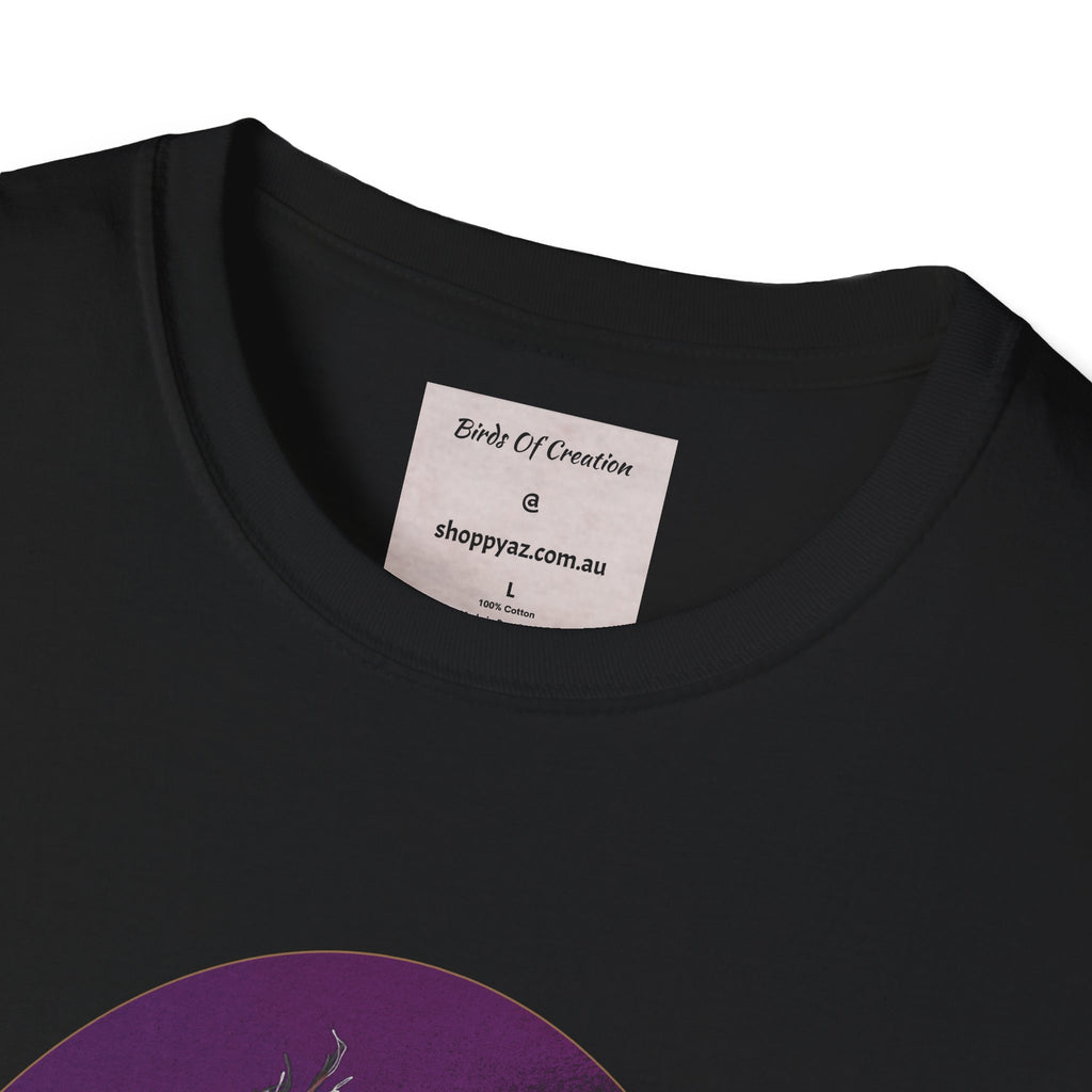 Unisex Softstyle T-Shirt - Birds Of Creation No.1a