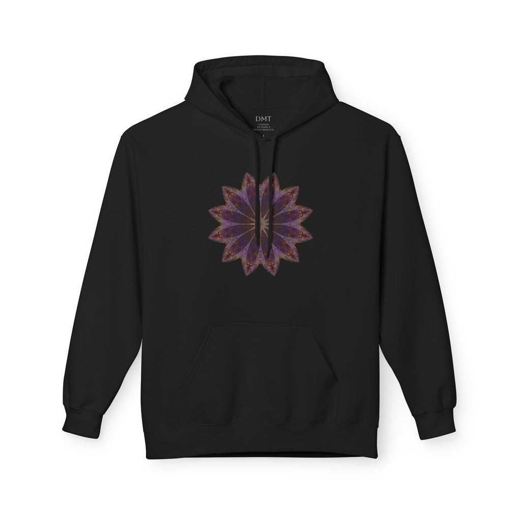 Unisex Midweight Softstyle Fleece Hoodie - Love Light Mandalas No.11
