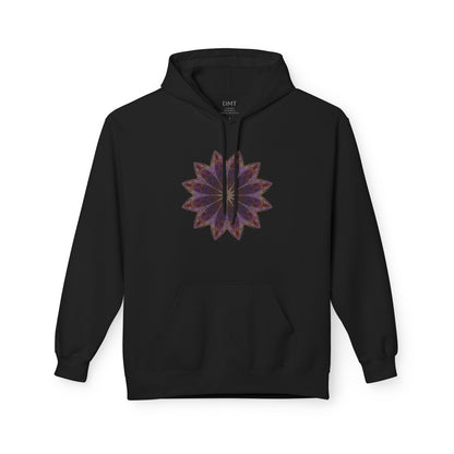 Unisex Midweight Softstyle Fleece Hoodie - Love Light Mandalas No.11