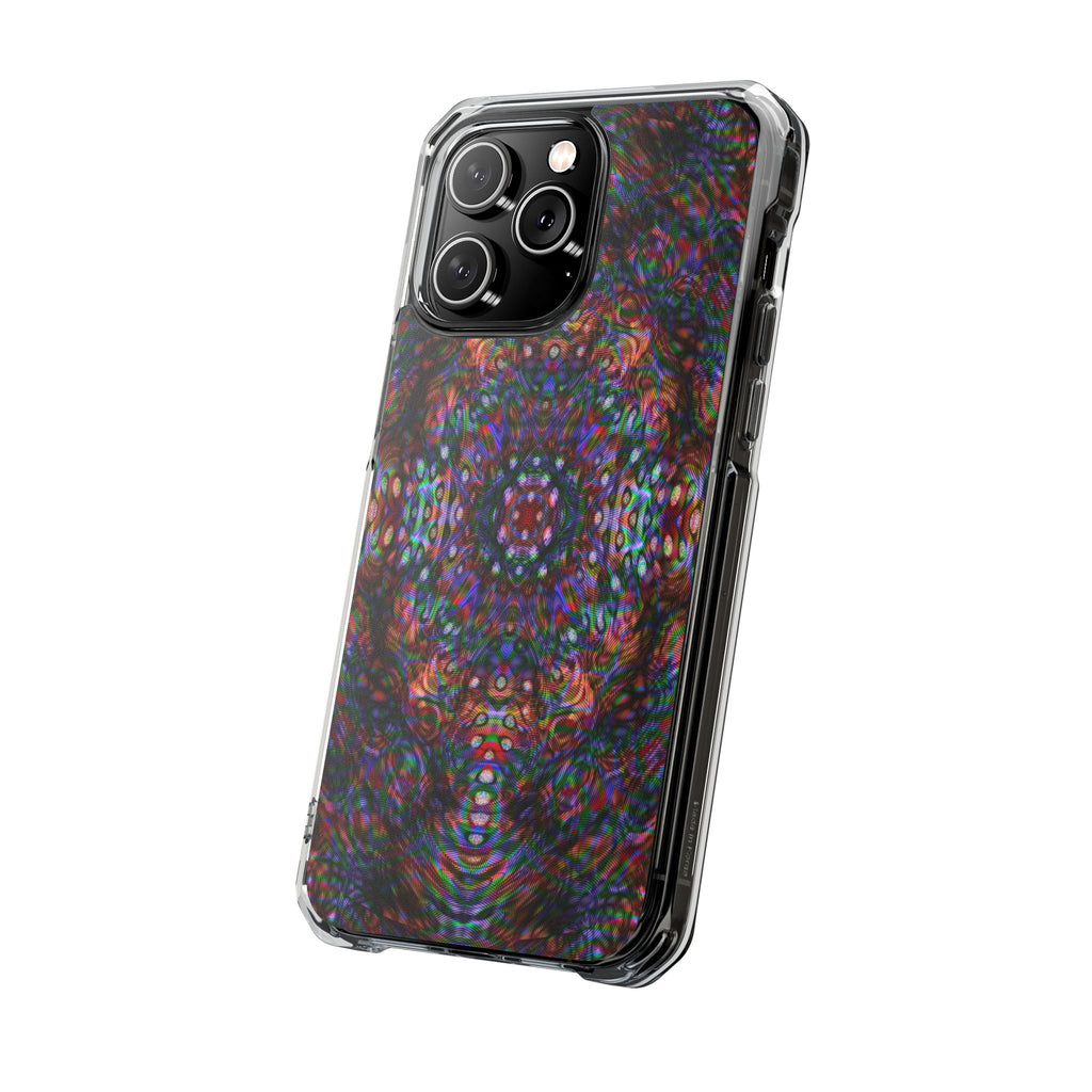 iPhone 14 Magnetic Clear Impact Case - DMT Scribe Tiles No.1