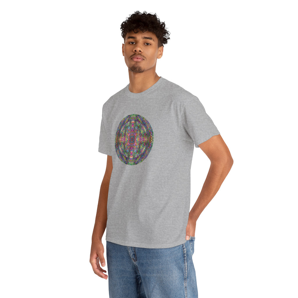 Unisex Heavy Cotton Tee - DMT Scribe Spheres No.4