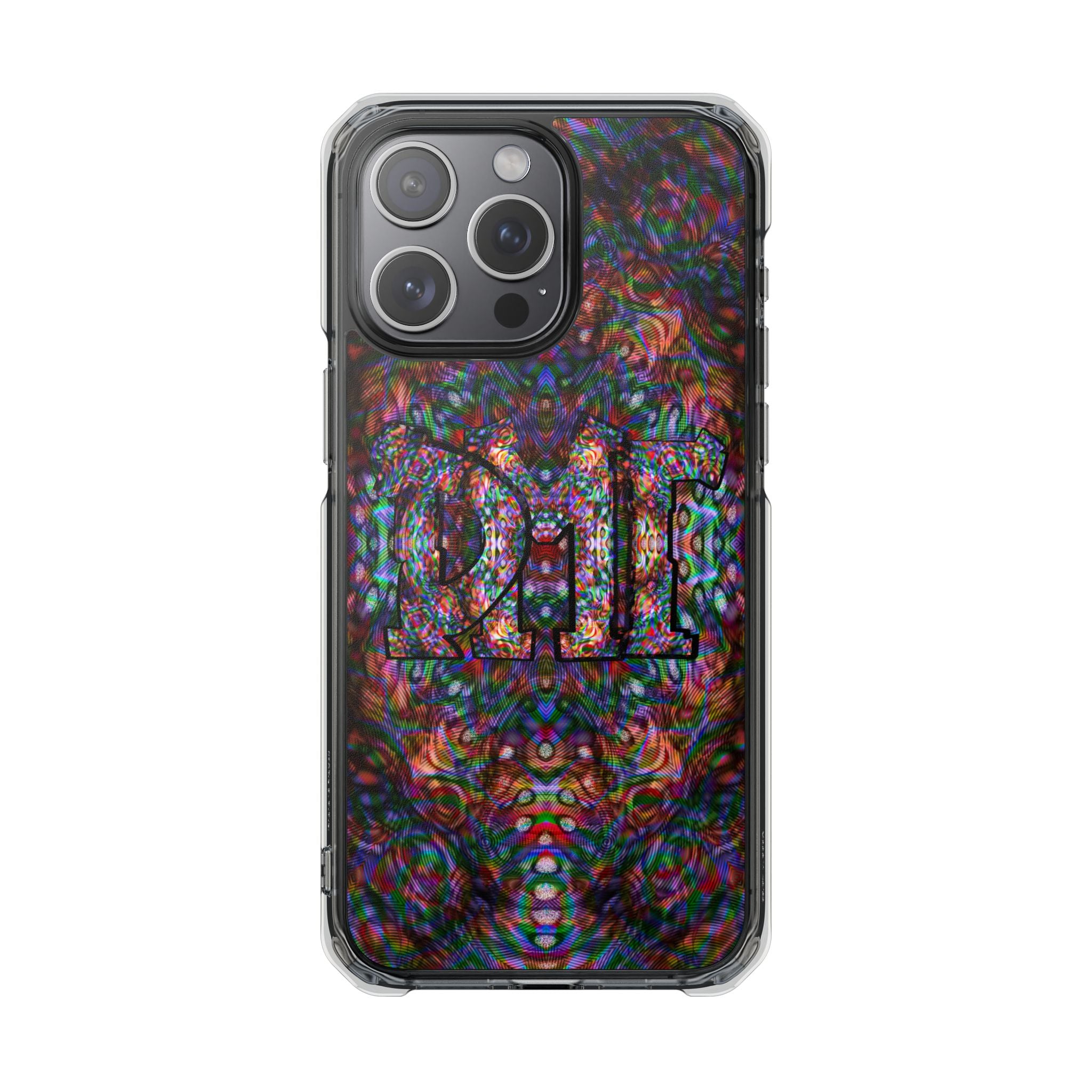 iPhone 15 Magnetic Clear Impact Case - DMT Scribe No.S1T1