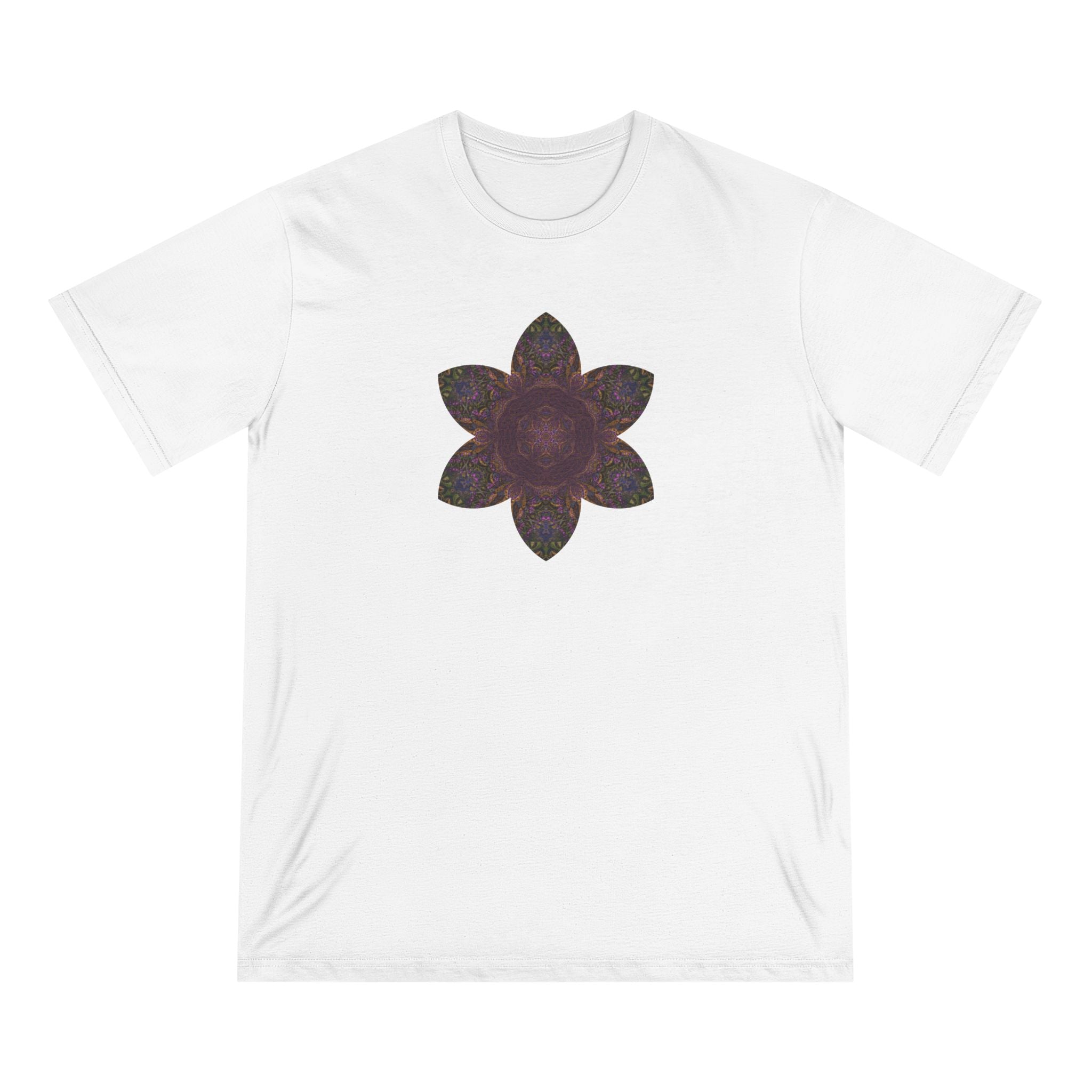 Organic Staple T-shirt - Love Light Mandalas No.3