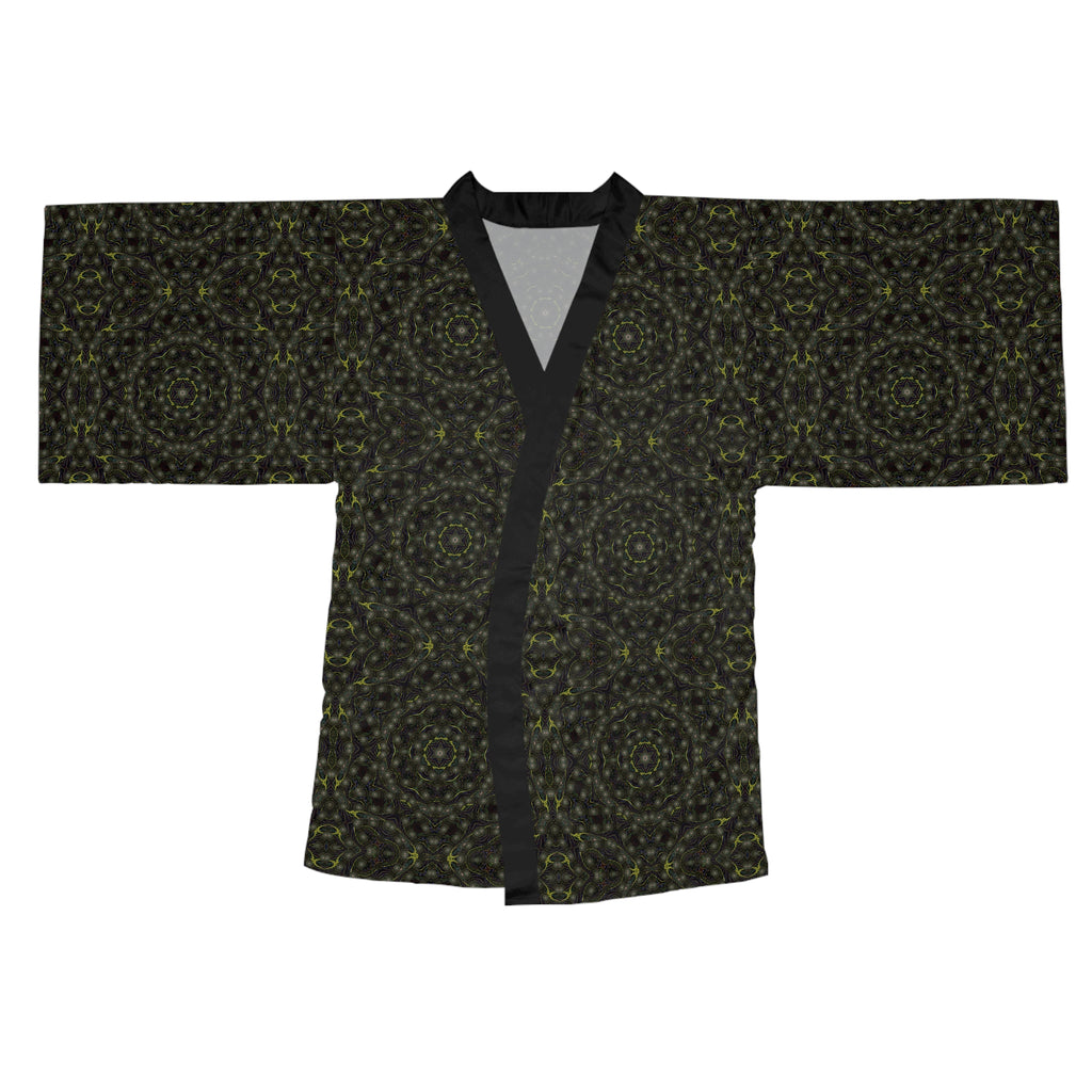 Long Sleeve Kimono Robe - P5 Kaleidoscopic No.2