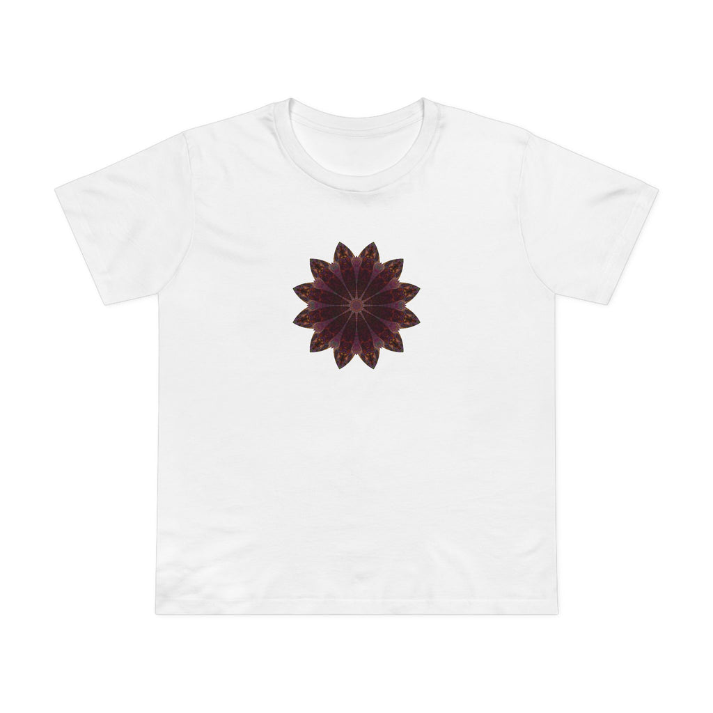 Women’s Maple Tee - Love Light Mandalas No.5