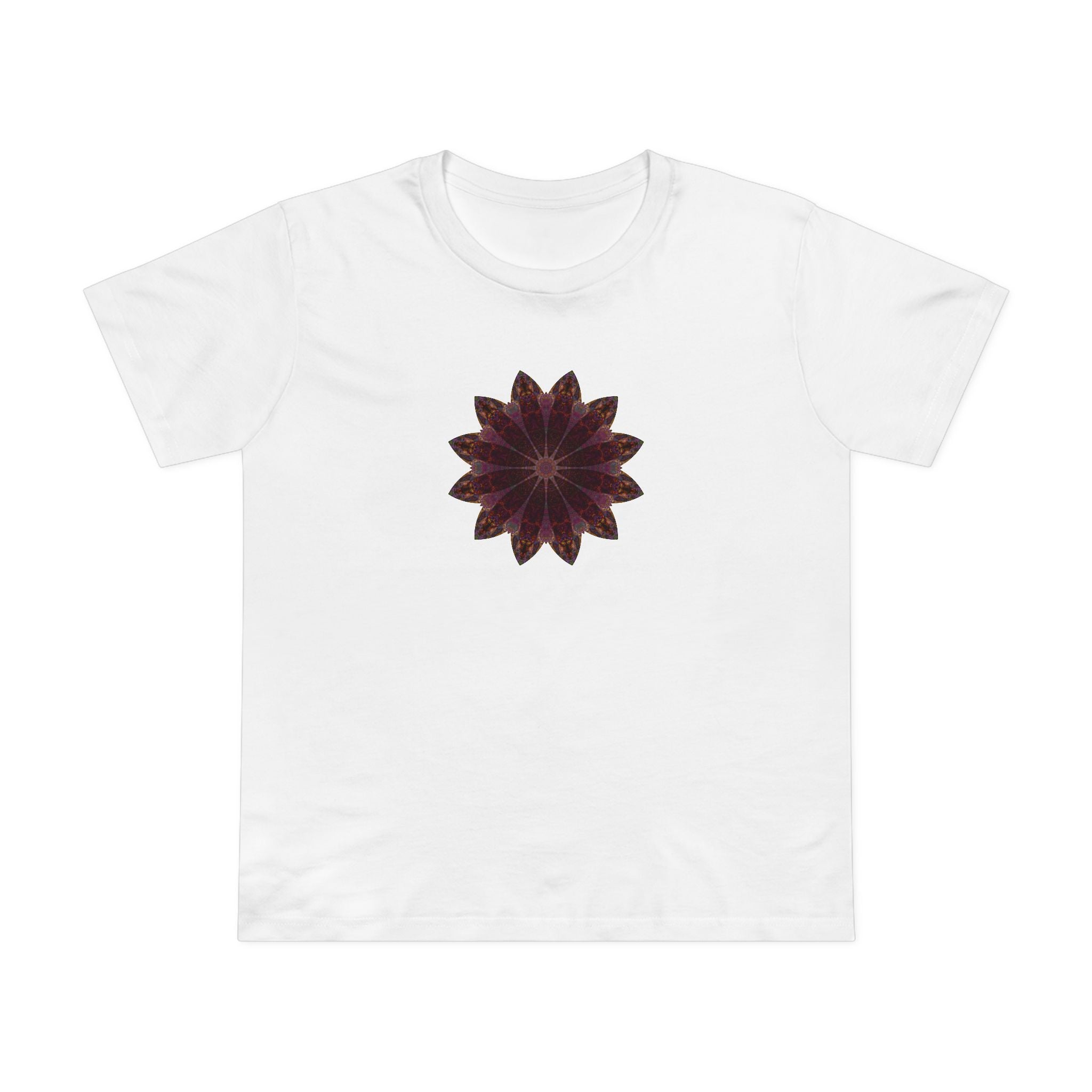 Women’s Maple Tee - Love Light Mandalas No.5