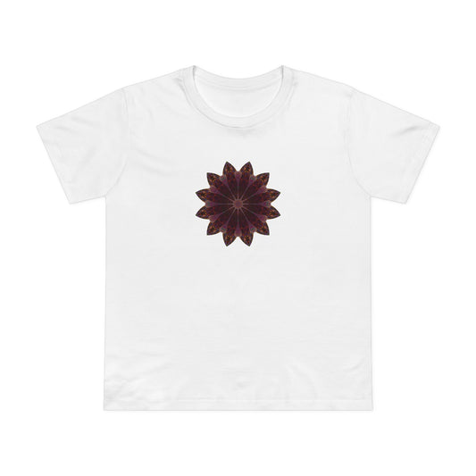 Women’s Maple Tee - Love Light Mandalas No.5