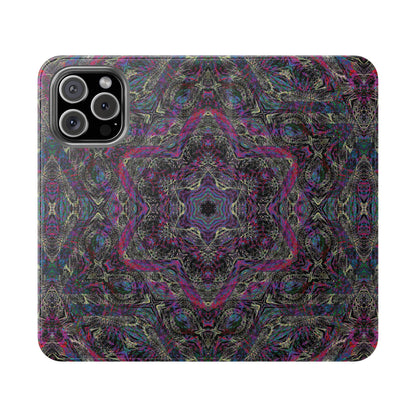 iPhone 16 Flip Case - P5 Kaleidoscopic No.33