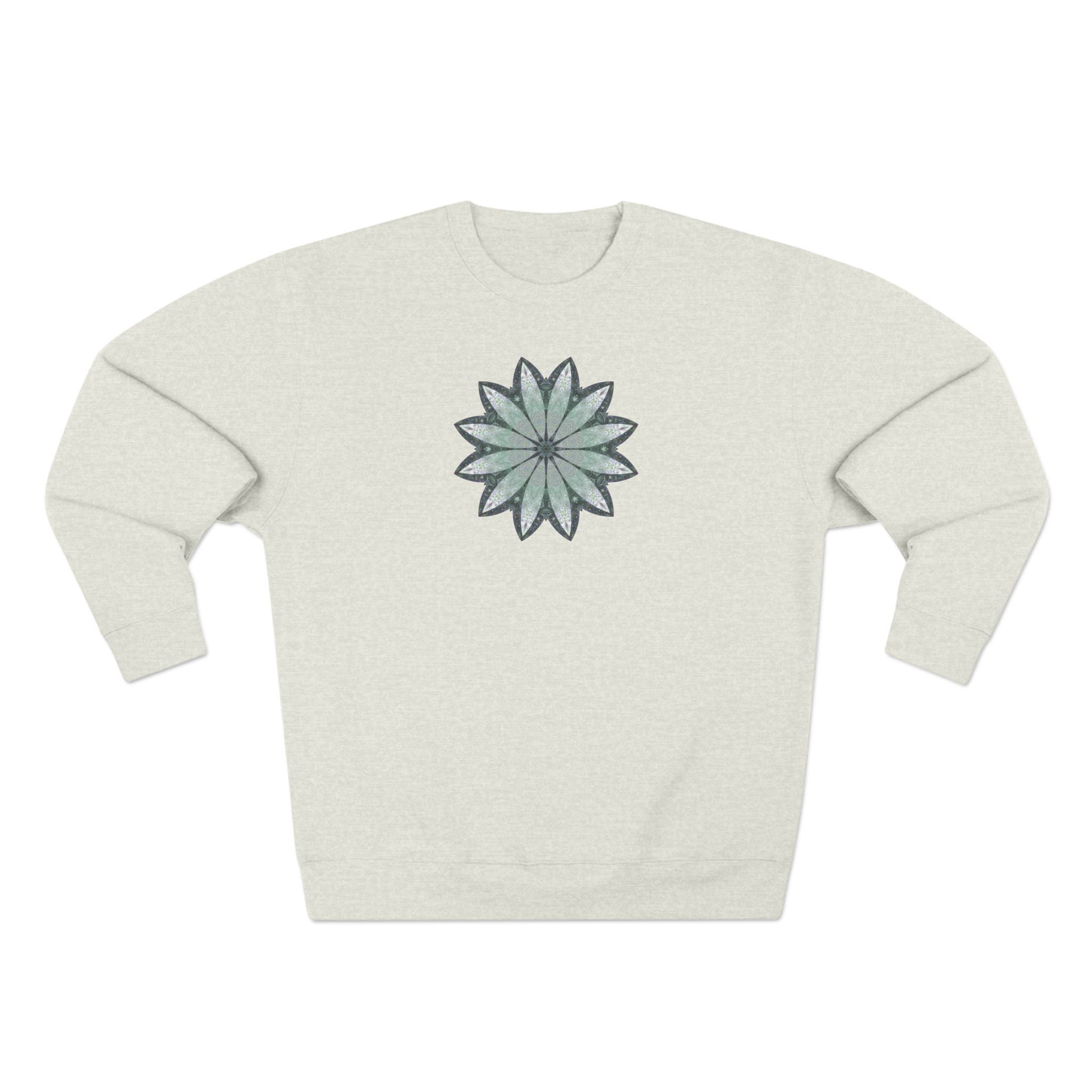 Unisex Crewneck Sweatshirt - Love Light Mandalas No.22