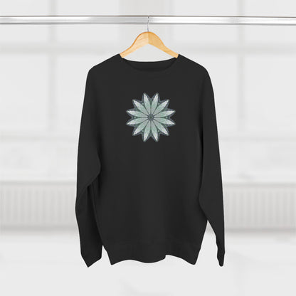 Unisex Crewneck Sweatshirt - Love Light Mandalas No.22