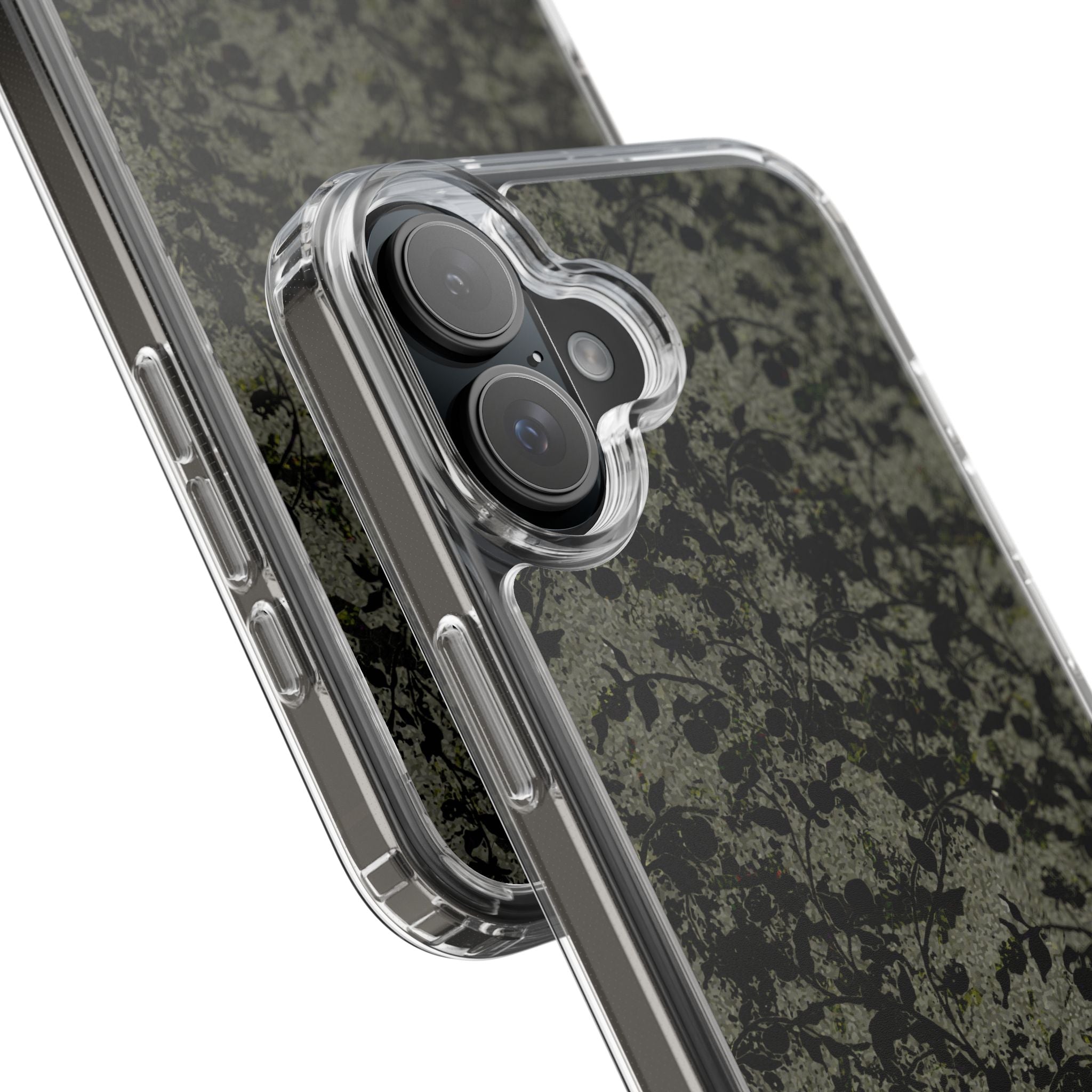 iPhone 16 Clear Case – Hidden Weave Series V3 No.25