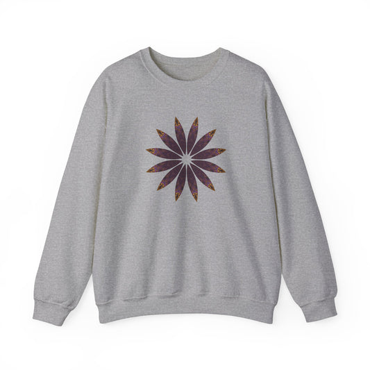 Unisex Heavy Blend™ Crewneck Sweatshirt - Love Light Mandalas No.2