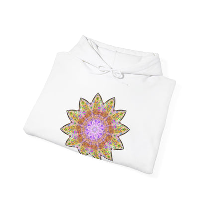 Unisex Heavy Blend™ Hooded Sweatshirt - Love Light Mandalas No.14