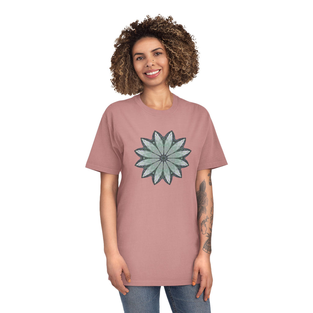 Unisex Faded Shirt - Love Light Mandalas No.22