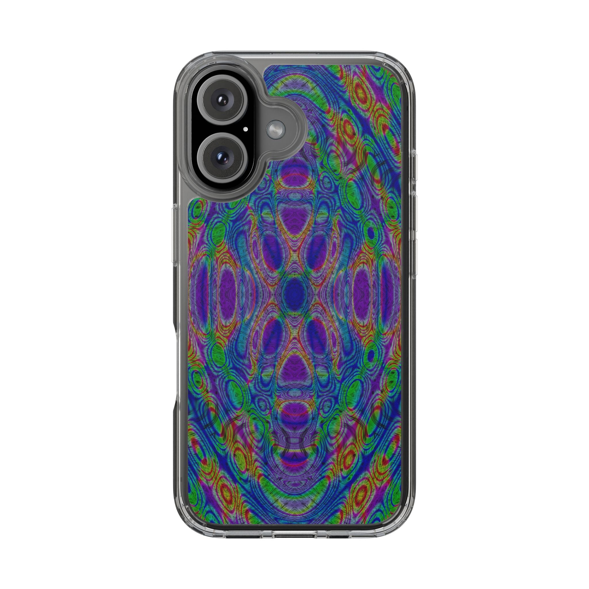 iPhone 16 Clear Case – DMT Seer No.18