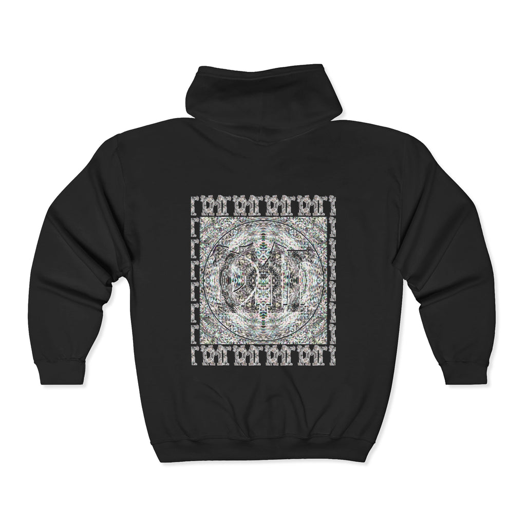 Unisex Heavy Blend™ Full Zip Hooded Sweatshirt - DMT Scribe No.12
